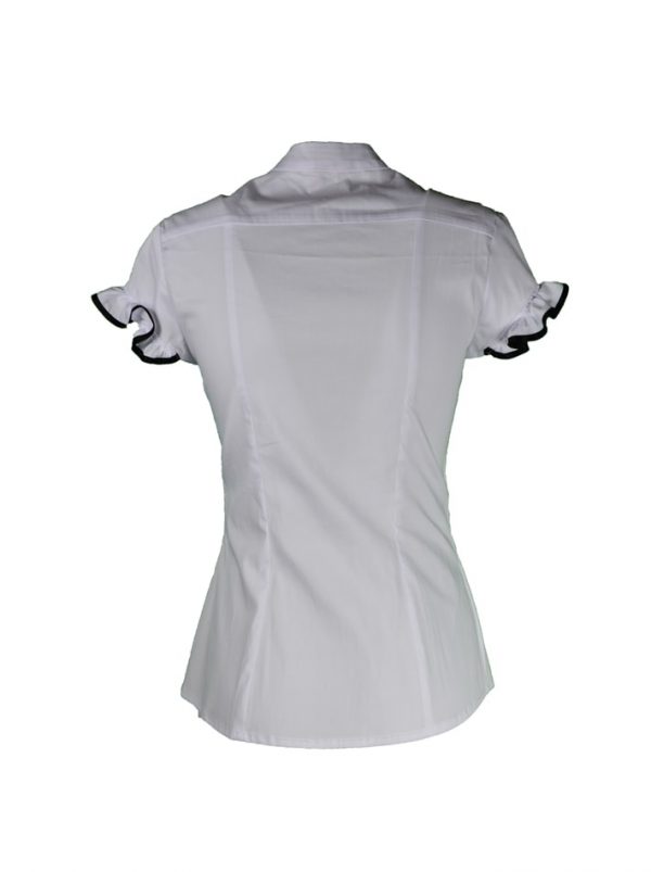 Рубашка Eureka белая с кружевом