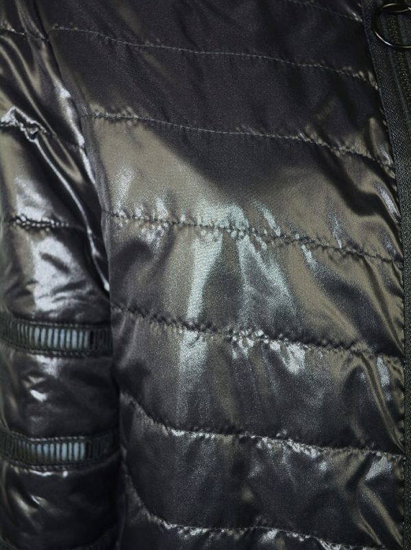 Куртка Maria Grazia Severi (22 Maggio) черная дутая стеганая