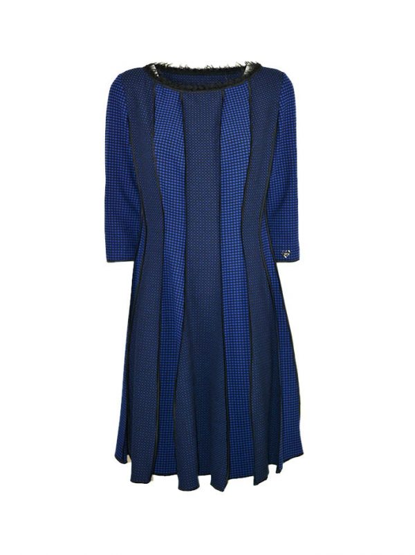 Платье Maria Grazia Severi (22 Maggio) черно-синее клеш