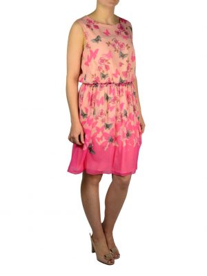 Платье Petite Couture розовое с принтом