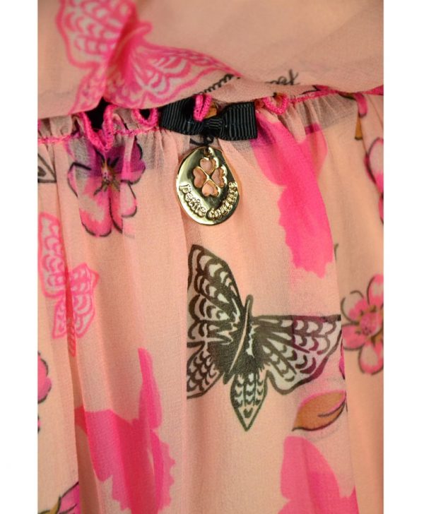 Платье Petite Couture розовое с принтом