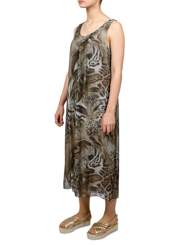 Платье Made in Italy с леопардовым принтом