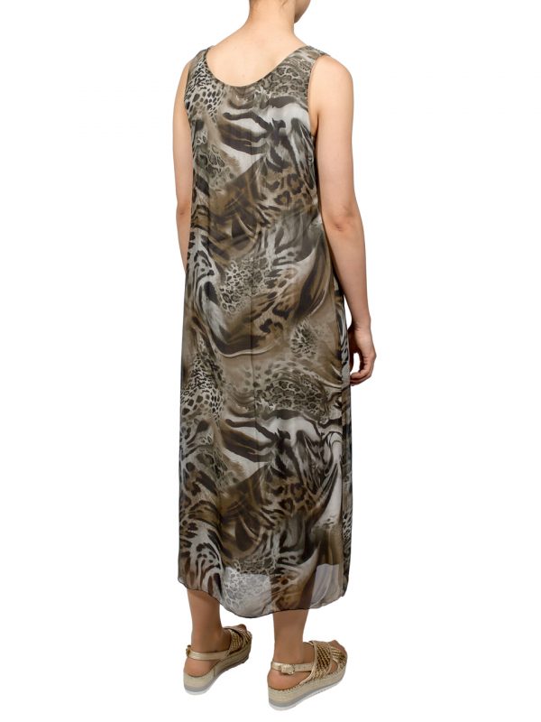 Платье Made in Italy с леопардовым принтом