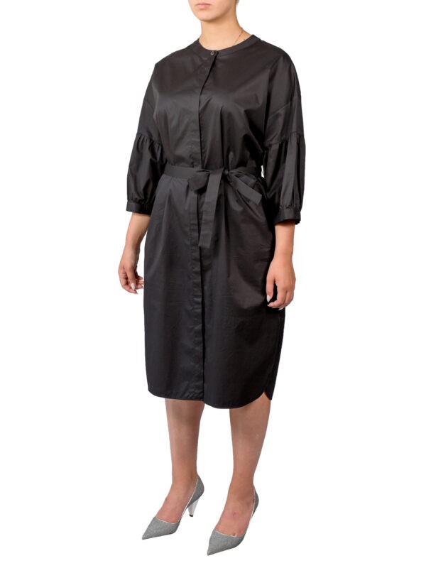 Платье Peserico черное с поясом